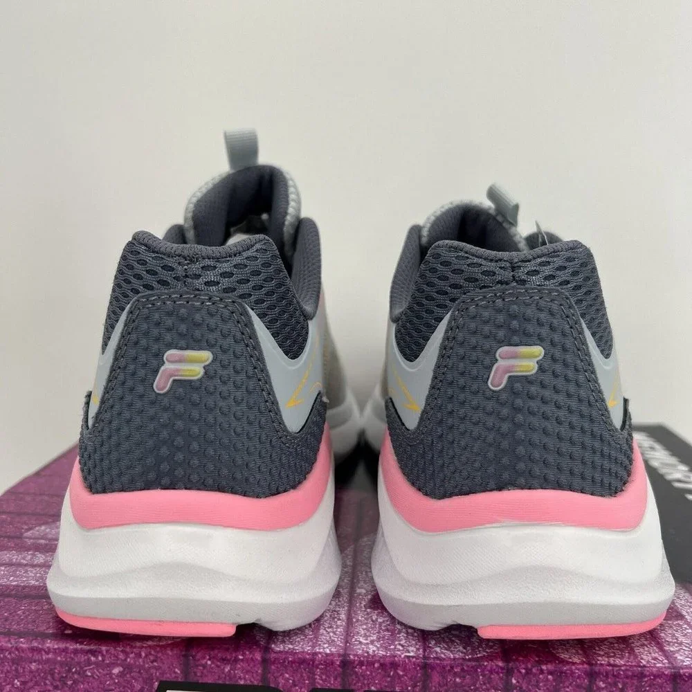FILA Women's Memory Trexler 3 Running Shoes sz 10 Gray/Pink/Blue 5RM01888-414